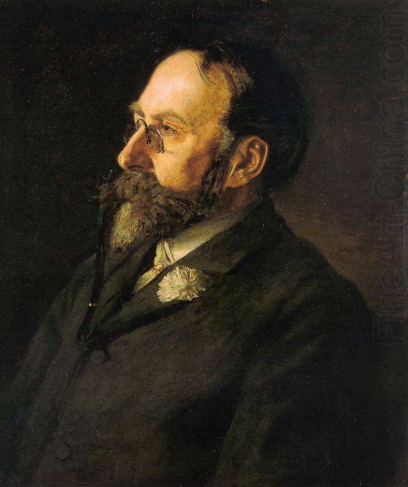 Portrait of William Merritt Chase, Thomas Eakins
